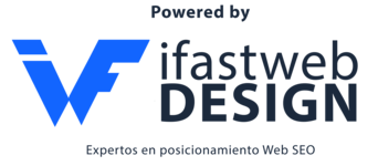 logo powered by ifastweb.design expertos en posicionamiento Web SEO